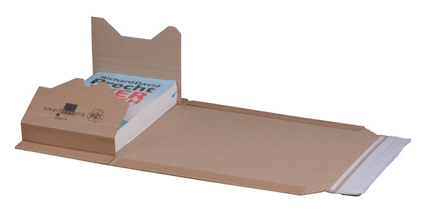 Wikkelverpakking A5 219 x 157 x 54 mm bruin B-golf
