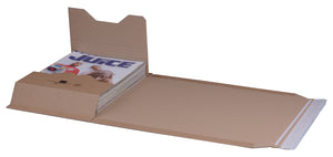 Wikkelverpakking C4 336 x 255 x 74 mm bruin B-golf