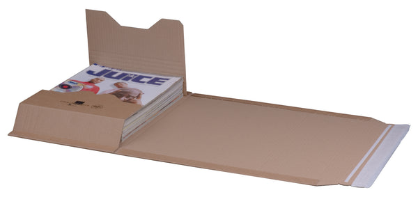 Wikkelverpakking C4 336 x 255 x 74 mm bruin B-golf