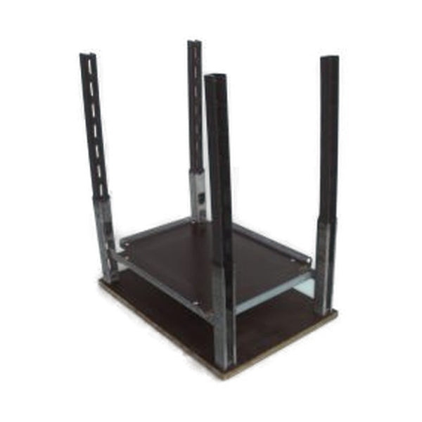 Opzetstuk 3 x 3 x 46 cm zwart