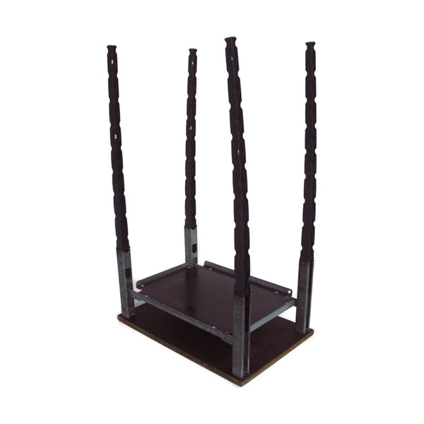 Wikkelstok 3 x 3 x 72 cm zwart