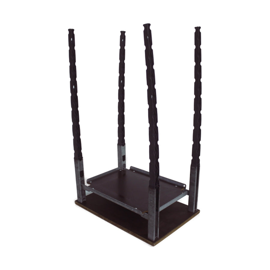 Wikkelstok 3 x 3 x 72 cm zwart